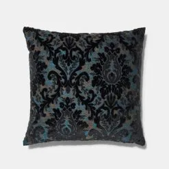 Elysian Velvet Scroll Cushion Mocha 50 X 50 Cm 5 Elysian Velvet Scroll Cushion Mocha 50 X 50 Cm -Deals Bedding Store BP647424001 mocha