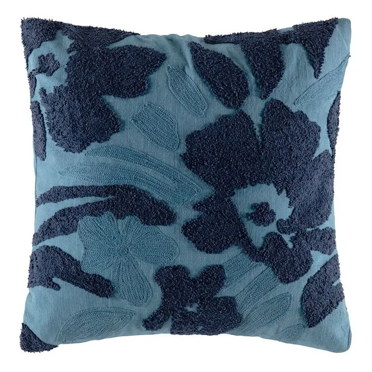 Kas Kally Cushion Teal Teal 50 X 50 Cm 4 Kas Kally Cushion Teal Teal 50 X 50 Cm - Image 2