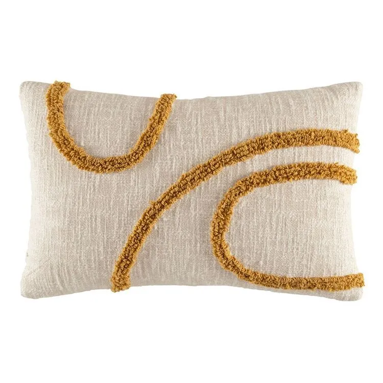 Kas Tuffi Cushion Mustard Mustard 35 X 55 Cm 4 Kas Tuffi Cushion Mustard Mustard 35 X 55 Cm - Image 2