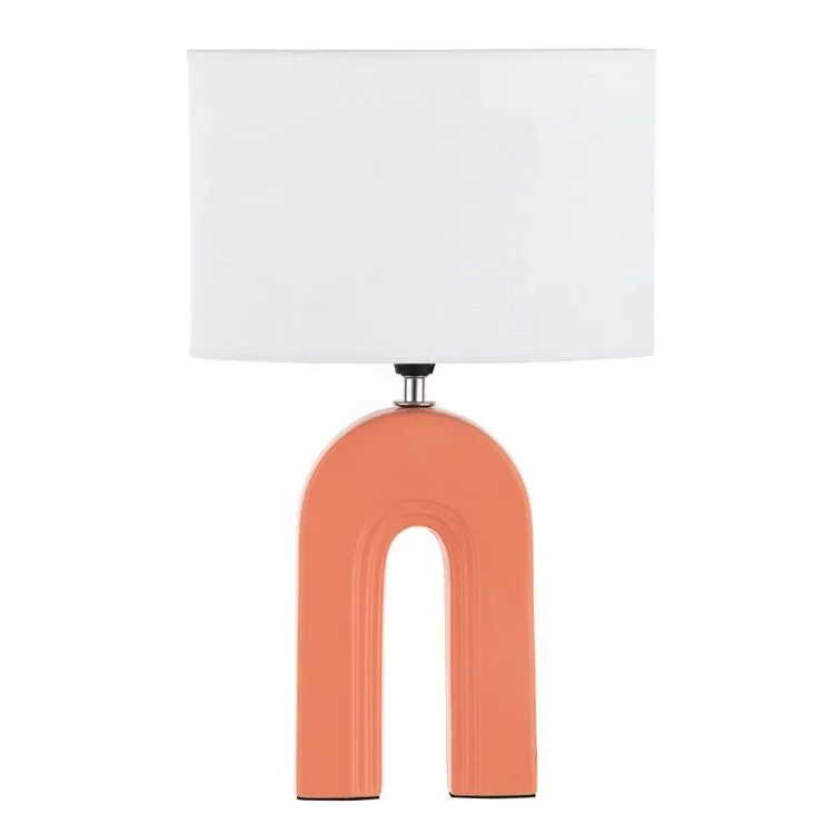 Emporium Archie Table Lamp Coral 3 Emporium Archie Table Lamp Coral