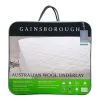 Gainsborough Australian Wool Underlay Double -Deals Bedding Store SP 431719