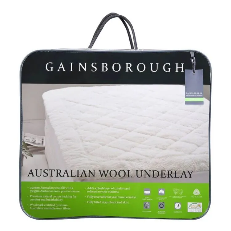 Gainsborough Australian Wool Underlay King Bed 3 Gainsborough Australian Wool Underlay King Bed