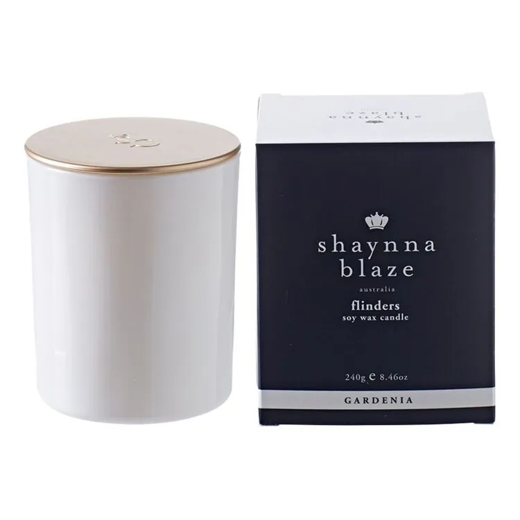 Shaynna Blaze Flinders Gardenia Candle 240g 5 Shaynna Blaze Flinders Gardenia Candle 240g - Image 3