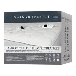 Gainsborough Bamboo Quilted Electric Blanket Queen Bed -Deals Bedding Store SP 618639