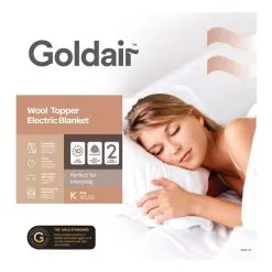 Goldair Platinum Australian Wool Electric Blanket King Bed 7 Goldair Platinum Australian Wool Electric Blanket King Bed -Deals Bedding Store SP 619046