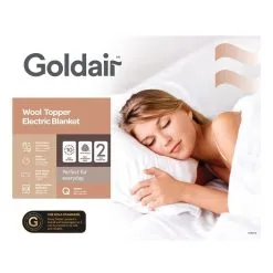 Goldair Platinum Australian Wool Electric Blanket Queen Bed -Deals Bedding Store SP 619048