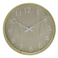 Amalfi Breen Natural Wall Clock