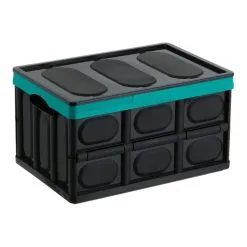 Seymours Collapse-A Storage Crate 23L Teal