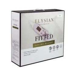 Elysian Fitted Electric Blanket With 9 Settings Single Bed FKELB13-S -Deals Bedding Store SP 628191