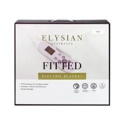 Elysian Fitted Electric Blanket With 9 Settings Single Bed FKELB13-S