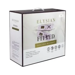 Elysian Fitted Electric Blanket With 9 Settings Queen Bed FKELB13-Q -Deals Bedding Store SP 628193