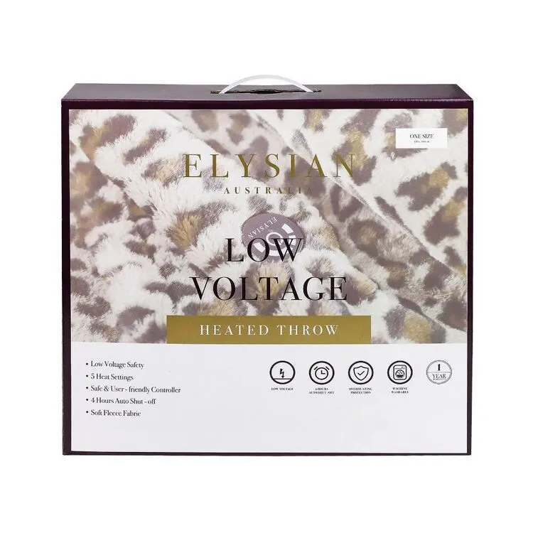 Elysian Low Voltage Heated Throw 160x130cm 6 Elysian Low Voltage Heated Throw 160x130cm - Image 4