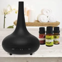 Milano Ultrasonic Aroma Diffuser Black