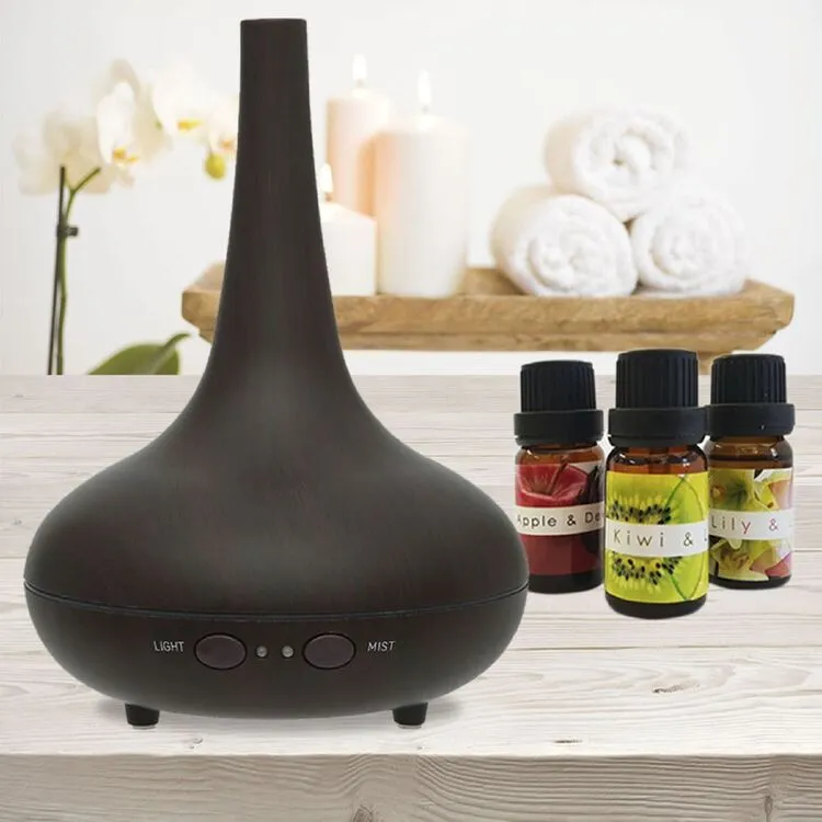 Milano Ultrasonic Aroma Diffuser Dark Wood 3 Milano Ultrasonic Aroma Diffuser Dark Wood