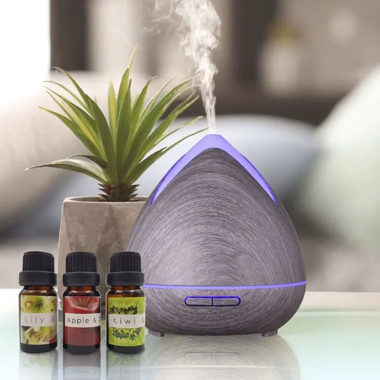 Purespa Ultrasonic Diffuser Wood 3 Purespa Ultrasonic Diffuser Wood