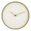 Emporium Hildie Wall Clock 30.5x4.1x30.5cm White 2 Emporium Hildie Wall Clock 30.5x4.1x30.5cm White -Deals Bedding Store SP 632437