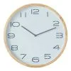 Amalfi Leni Wall Clock Natural & White 41.5 X 5 X 41.5 Cm 1 Amalfi Leni Wall Clock Natural & White 41.5 X 5 X 41.5 Cm -Deals Bedding Store SP 632440