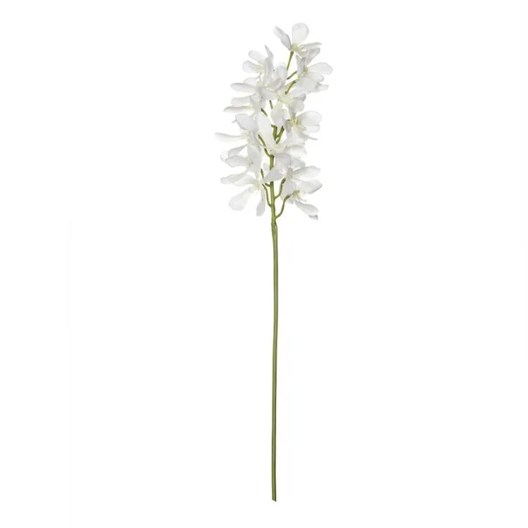 Rogue Oncidium Orchid Spray White 82 Cm 3 Rogue Oncidium Orchid Spray White 82 Cm