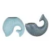 Amalfi Khoi Hanging Wall Pot Assorted Sky Blue Or Teal 2 Amalfi Khoi Hanging Wall Pot Assorted Sky Blue Or Teal -Deals Bedding Store SP 632831
