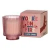 Emporium You're On Fire Candle 9 X 10 Cm Pink 1 Emporium You're On Fire Candle 9 X 10 Cm Pink -Deals Bedding Store SP 633651