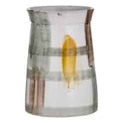 Amalfi Balta Vessel Yellow 17 X 17 X 24.5 Cm