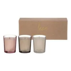 Tempa Luna Assorted Sweet Mini Candle 3 Piece Gift Set -Deals Bedding Store SP 636829