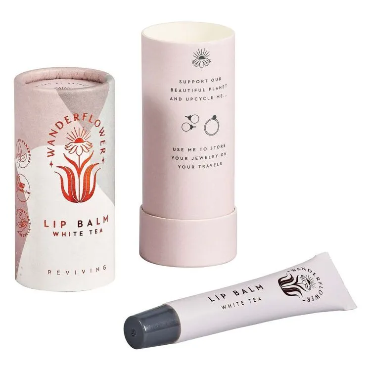 Wanderflower Lip Balm White Tea 5 Wanderflower Lip Balm White Tea - Image 3