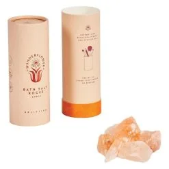 Wanderflower Bath Salt Rocks Amber 7 Wanderflower Bath Salt Rocks Amber -Deals Bedding Store SP 636857