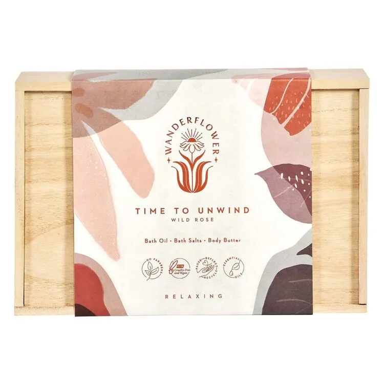 Wanderflower Wild Rose Time To Unwind Wellness Set 6 Wanderflower Wild Rose Time To Unwind Wellness Set - Image 4
