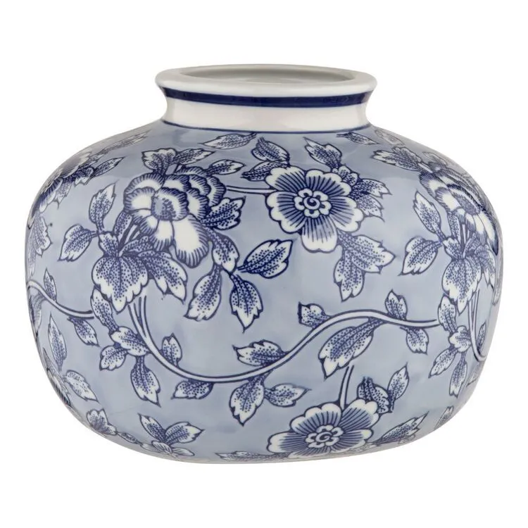 Society Home Emilia Vessel YIVSSH001 Blue & White 23 X 23 X 18.5 Cm 3 Society Home Emilia Vessel YIVSSH001 Blue & White 23 X 23 X 18.5 Cm