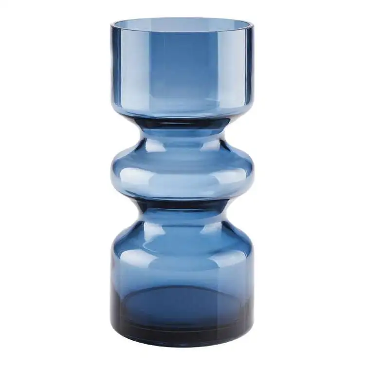 Linen House 25cm Vase Leon Marine 3 Linen House 25cm Vase Leon Marine