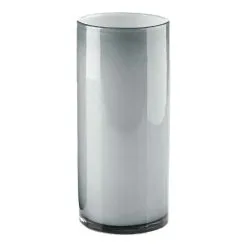 Linen House 24cm Vase Mirage Silver
