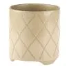 Linen House 12cm Planter Pot Estrada Caramel 1 Linen House 12cm Planter Pot Estrada Caramel -Deals Bedding Store SP 638430