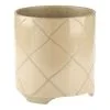 Linen House 24cm Planter Pot Estrada Caramel -Deals Bedding Store SP 638432