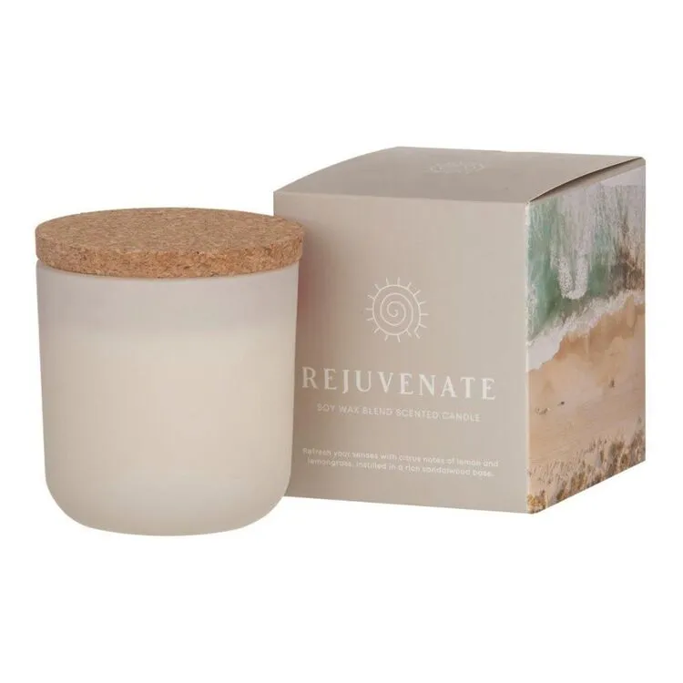 Amalfi Rejuvenate Scented Candle 9.5 X 10 Cm Taupe 3 Amalfi Rejuvenate Scented Candle 9.5 X 10 Cm Taupe