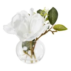 Rogue Magnolia Spray Sphere Vase 23 X 25 X 19 Cm