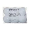 Emporium Set Of 6 Float Candle 4.5cm White -Deals Bedding Store SP 642193